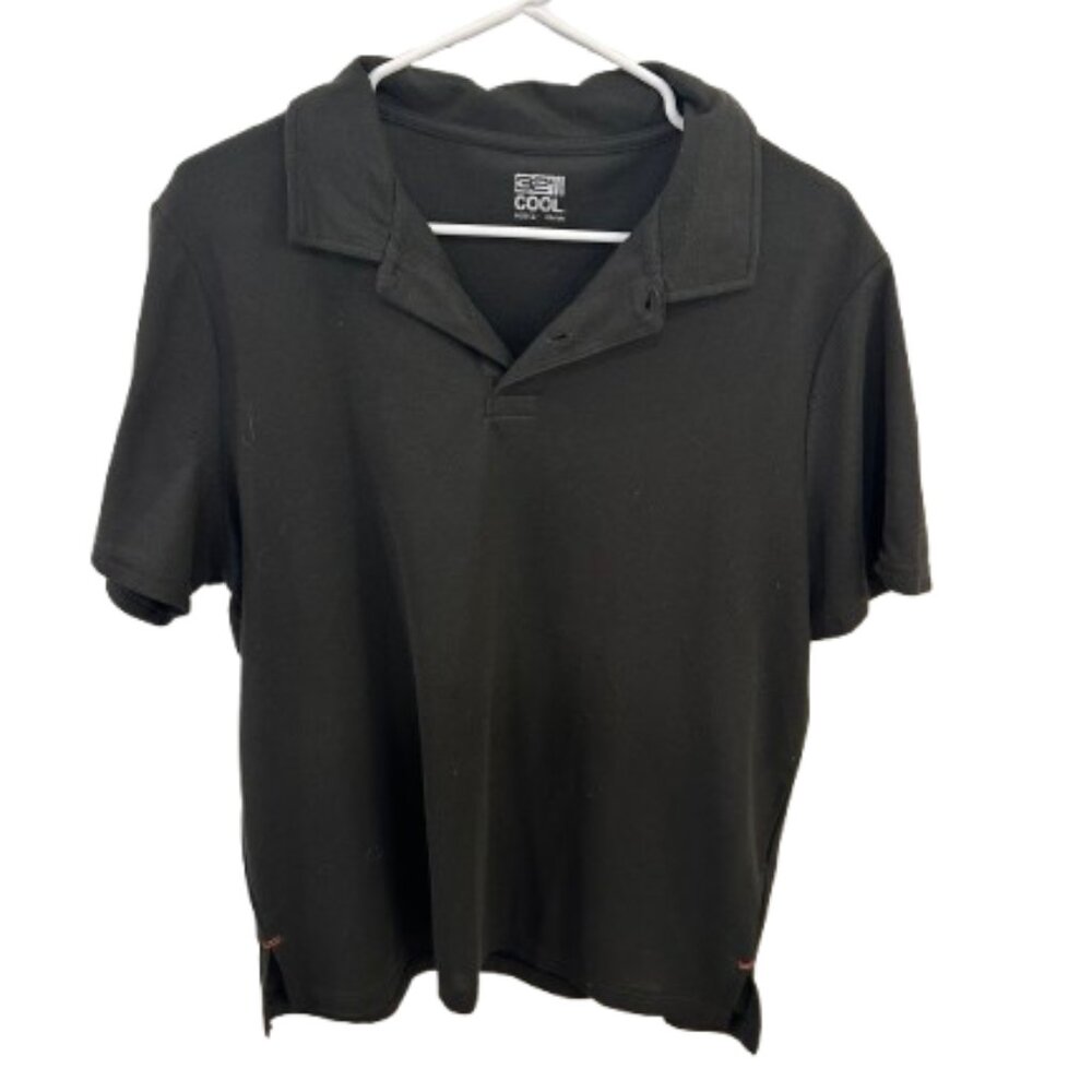 👕 Men's Black Polo